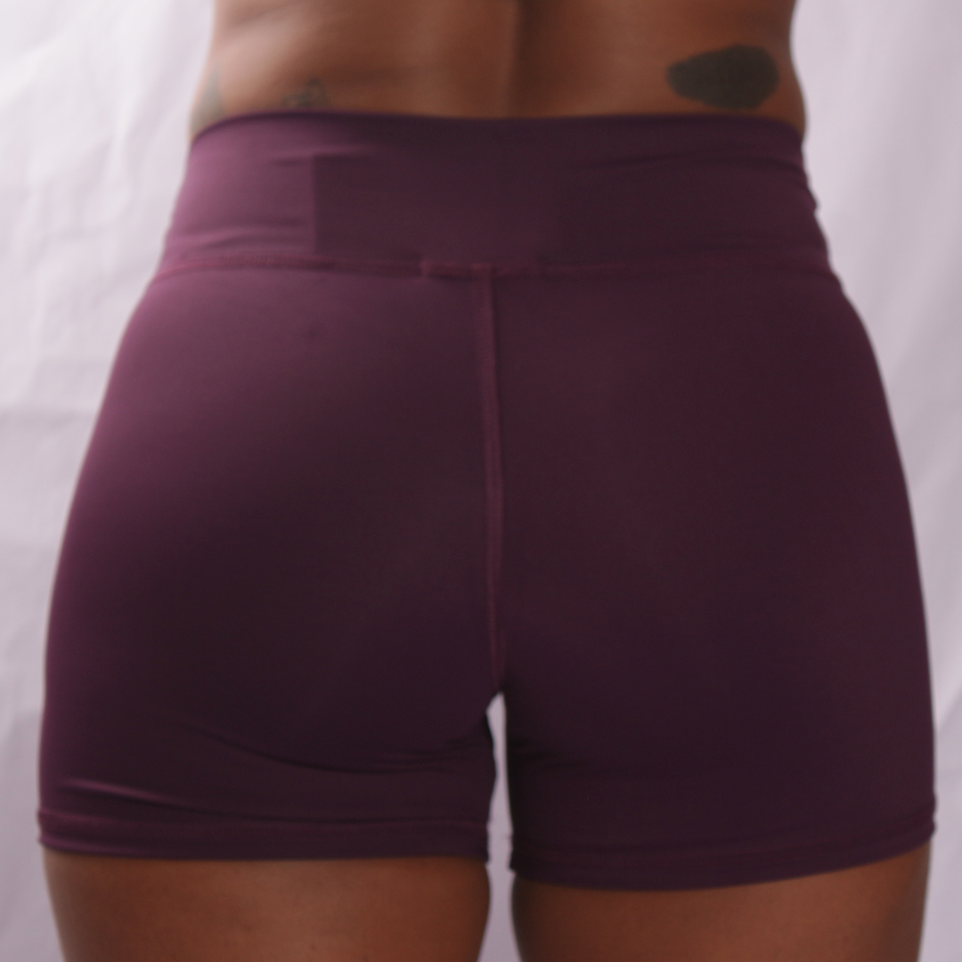Short Feminino Intermediário Bscross Vinho