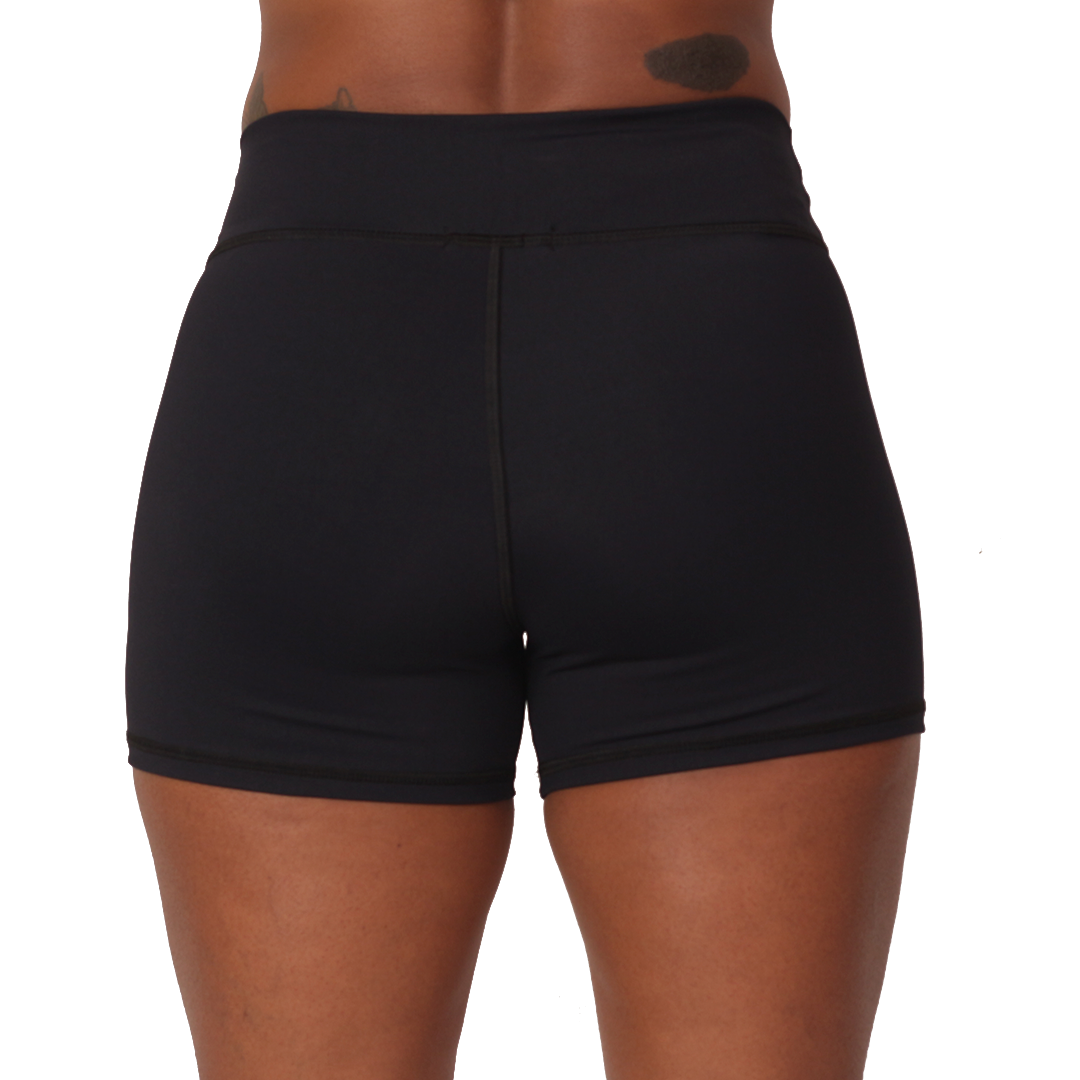 Short Feminino Intermediário Bscross Preto