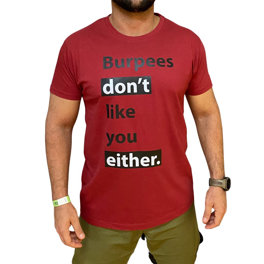 AMRAP T-Shirt Masculina Burpees Like You
