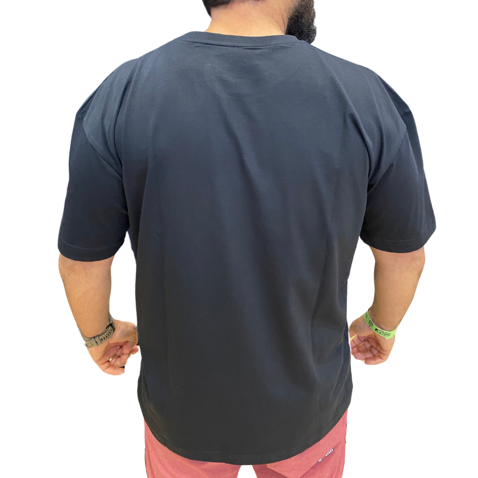 AMRAP T-shirt Masculina Oversize Preta