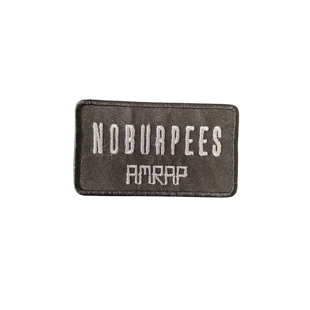 Patch Noburpees Preto com cinza