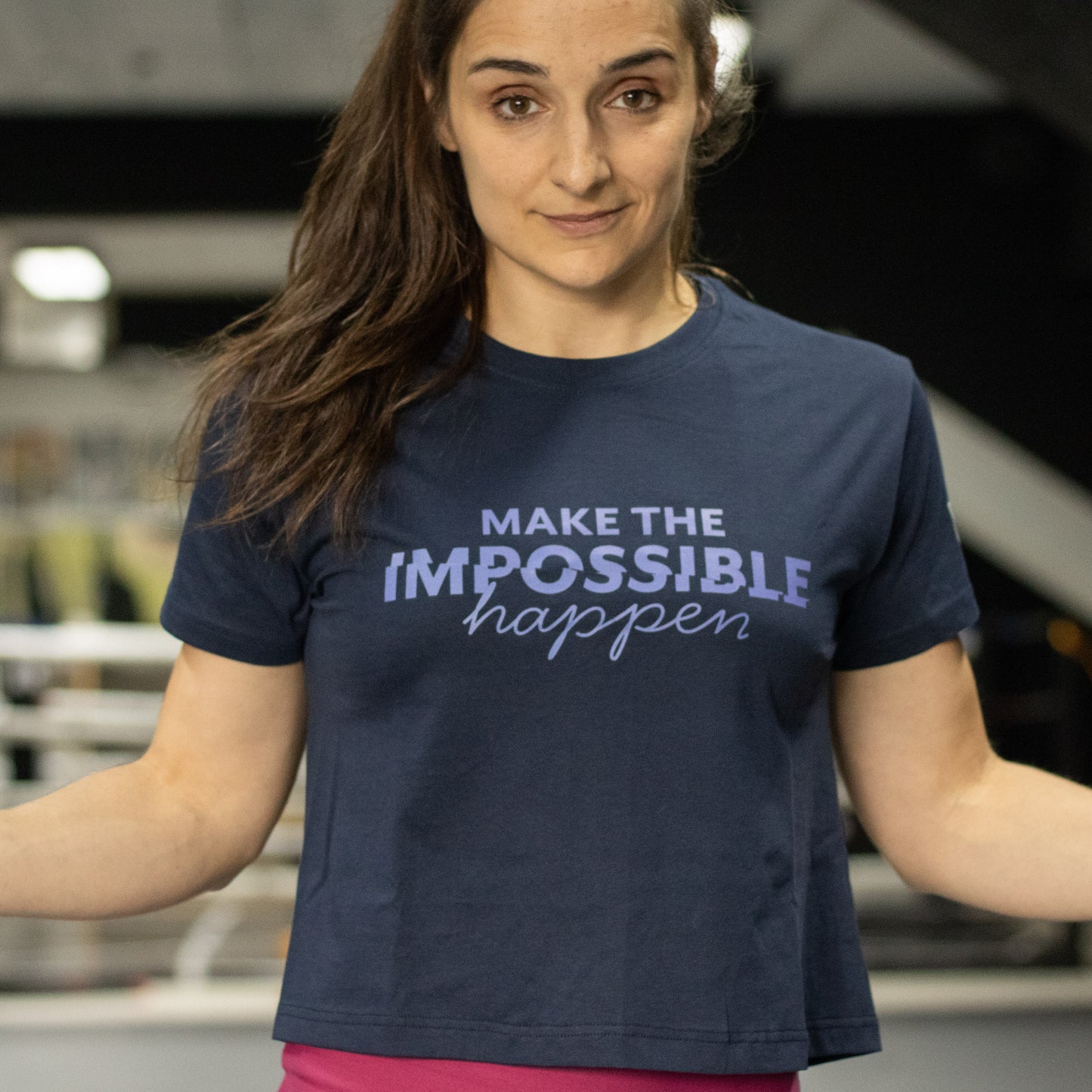 AMRAP Cropped Feminina Make the Impossible Happen Cropped