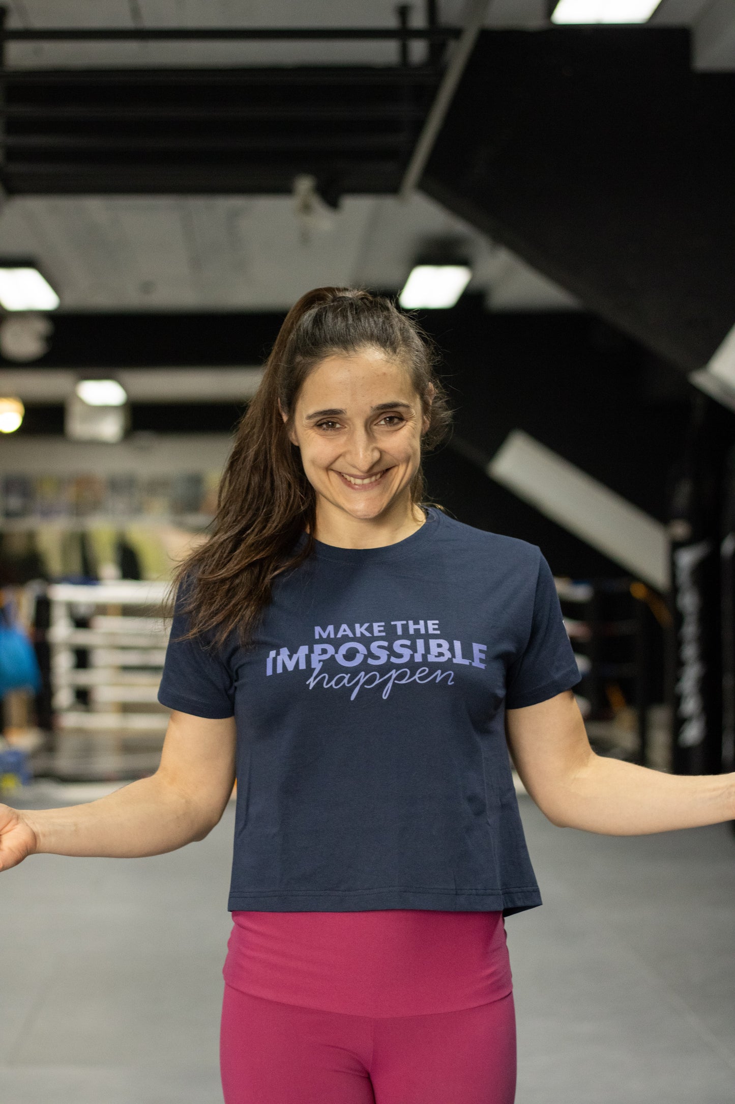 AMRAP Cropped Feminina Make the Impossible Happen Cropped