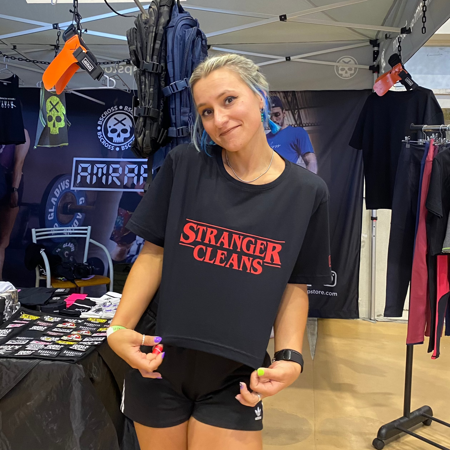 AMRAP Cropped Feminina Stranger Cleans