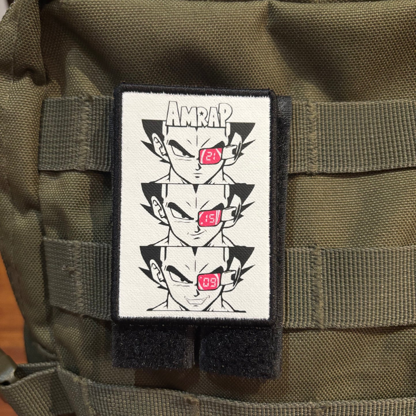 Patch Gancho de Velcro Preto Simples