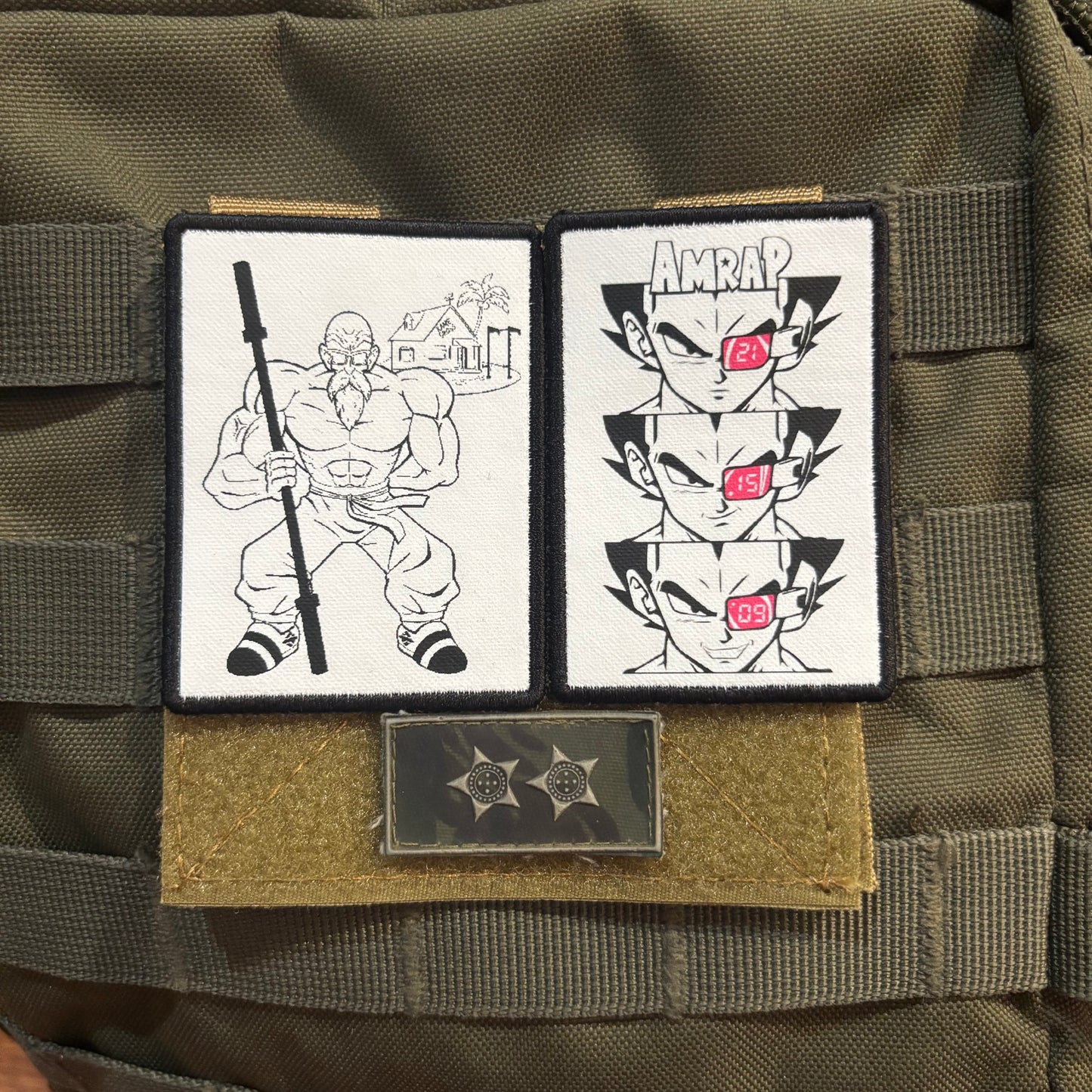 Patch Gancho de Velcro Caramelo