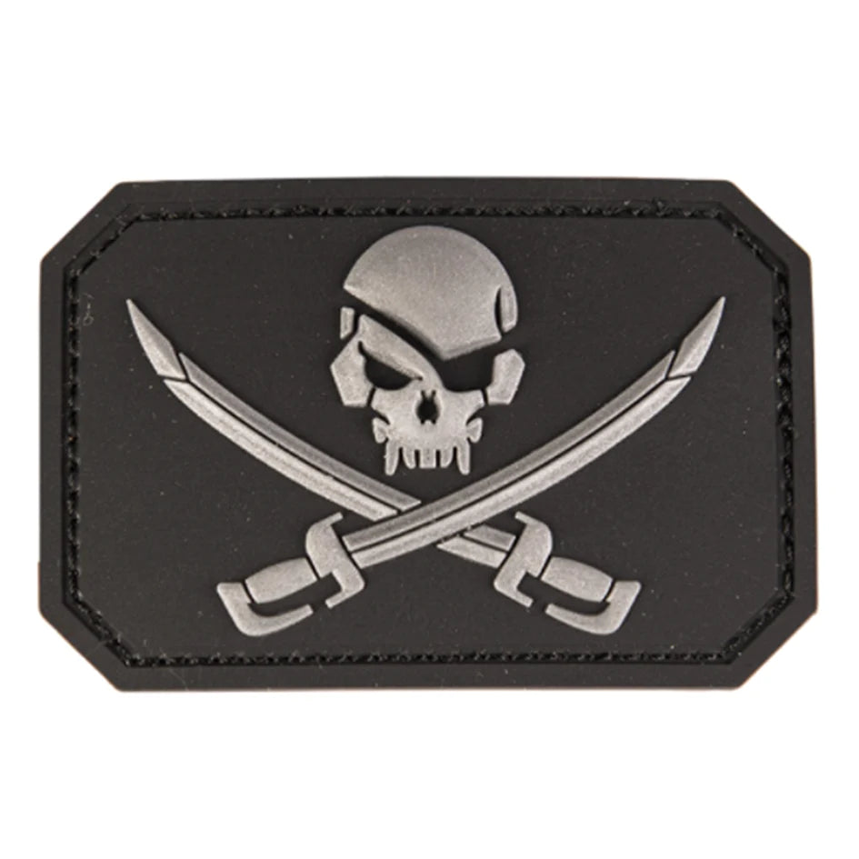Patch Caveira Pirata Miltec