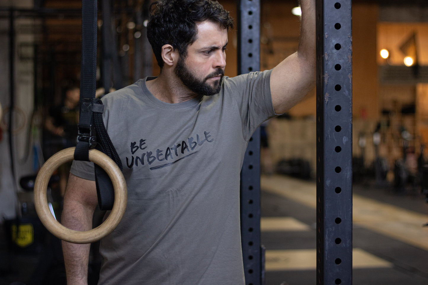 AMRAP T-shirt Masculina Be Unbeatable