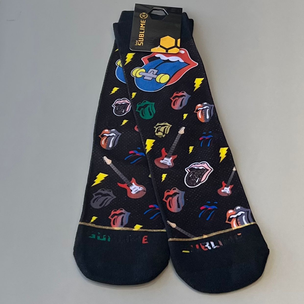 Meia Sublime Bocas Stones