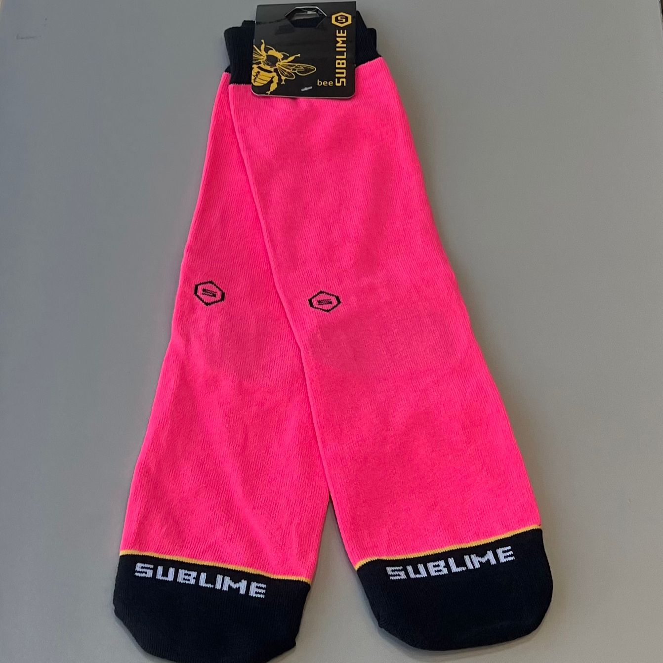 Meia Sublime Rosa Lisa