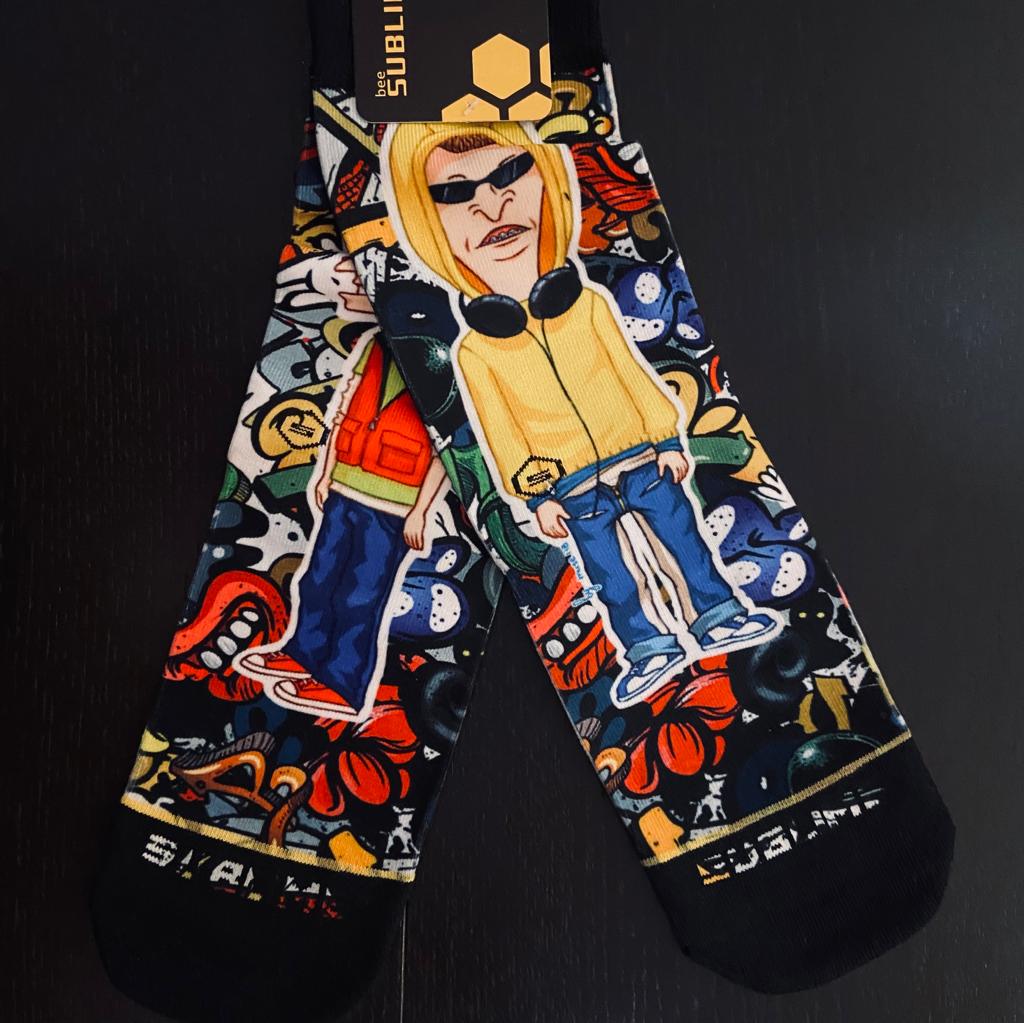 Meia Sublime Beavis and Butt-Head