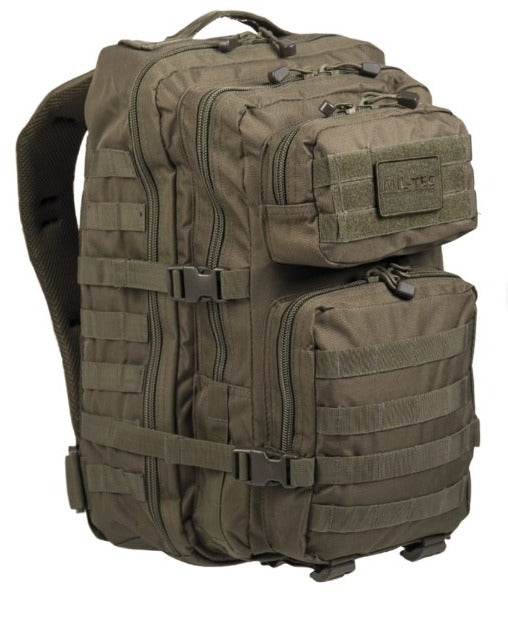 MOCHILA ASSAULT MIL-TEC OLIVE 36L