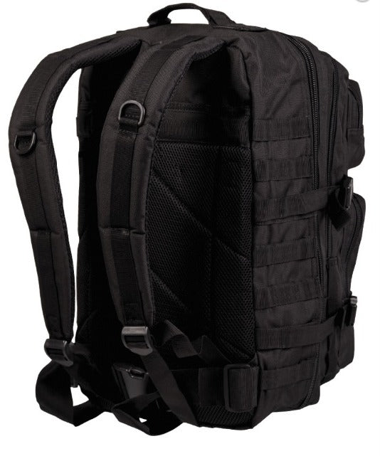 MOCHILA ASSAULT MIL-TEC PRETA 36L