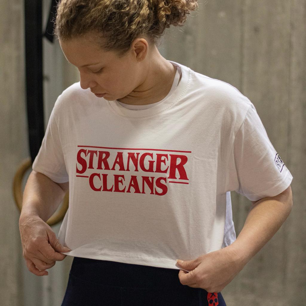 AMRAP T-Shirt Feminina Stranger Cleans Cropped
