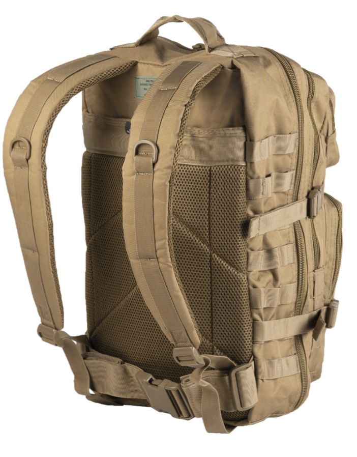 MOCHILA ASSAULT MIL-TEC COYOTE 36L
