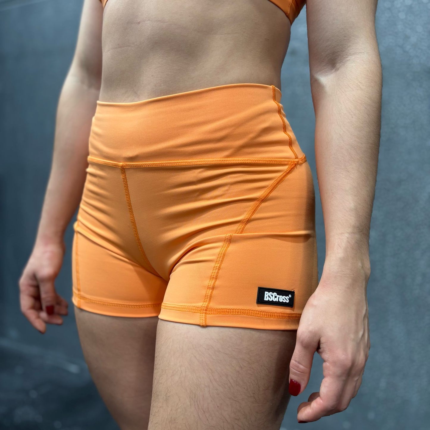 Short Feminino Intermediário Cintura Alta Bscross Chronos