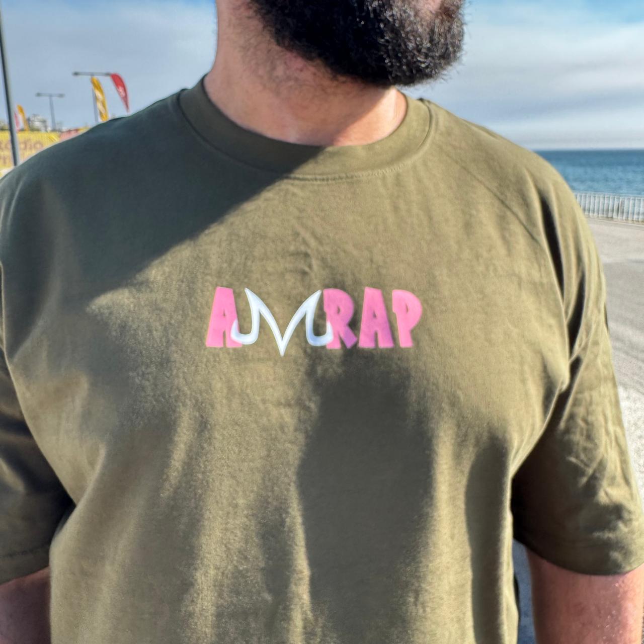 AMRAP T-shirt Oversize Masculina Kid Boo Verde