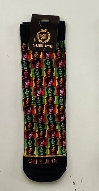 Meia Sublime Bob Marley Repetidos