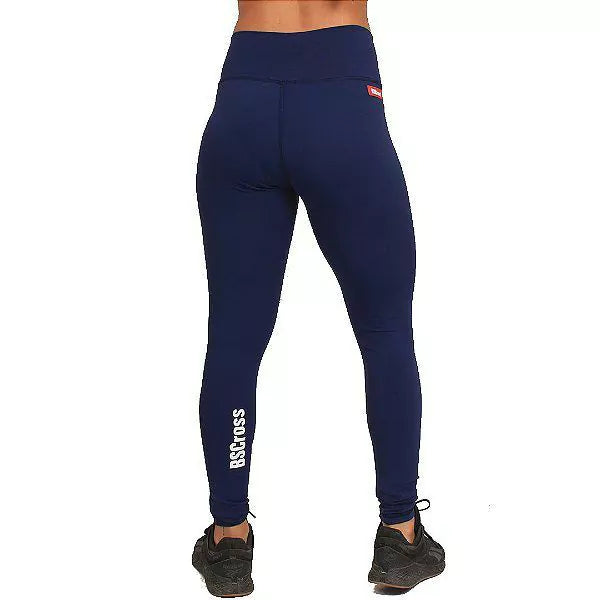 Legging Feminina Recorte Premium Bs - Azul Marinho