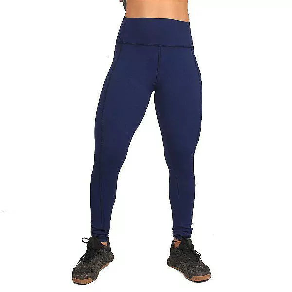 Legging Feminina Recorte Premium Bs - Azul Marinho