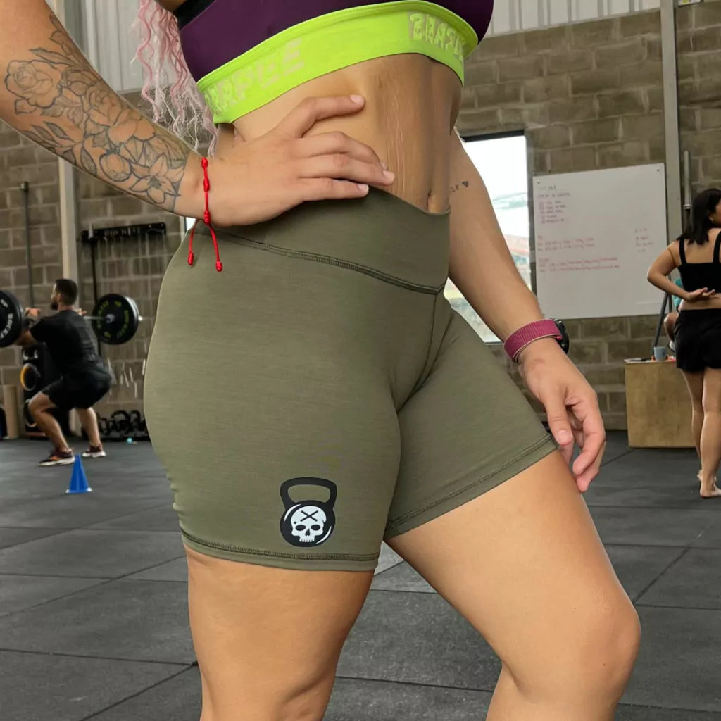 Calção Feminino - Feminino Meia Coxa Bs Verde