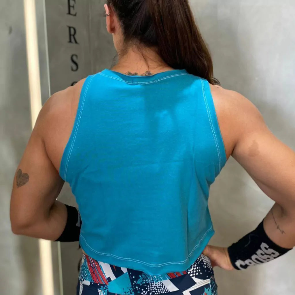 Cava Crop Nome Bscross Verde com Branco