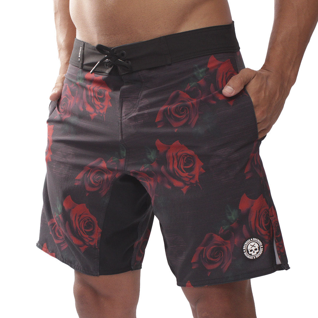 Calção de Treino -BScross Rosas Vermelha