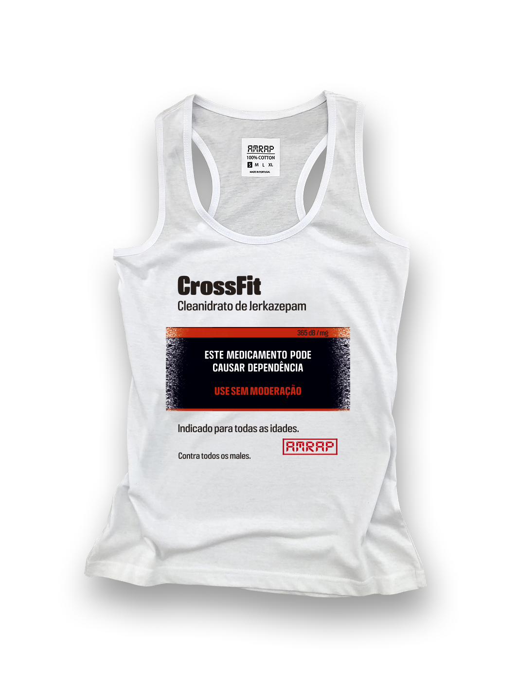 AMRAP T-Shirt Feminina Cleanidrato de Jerkazepan