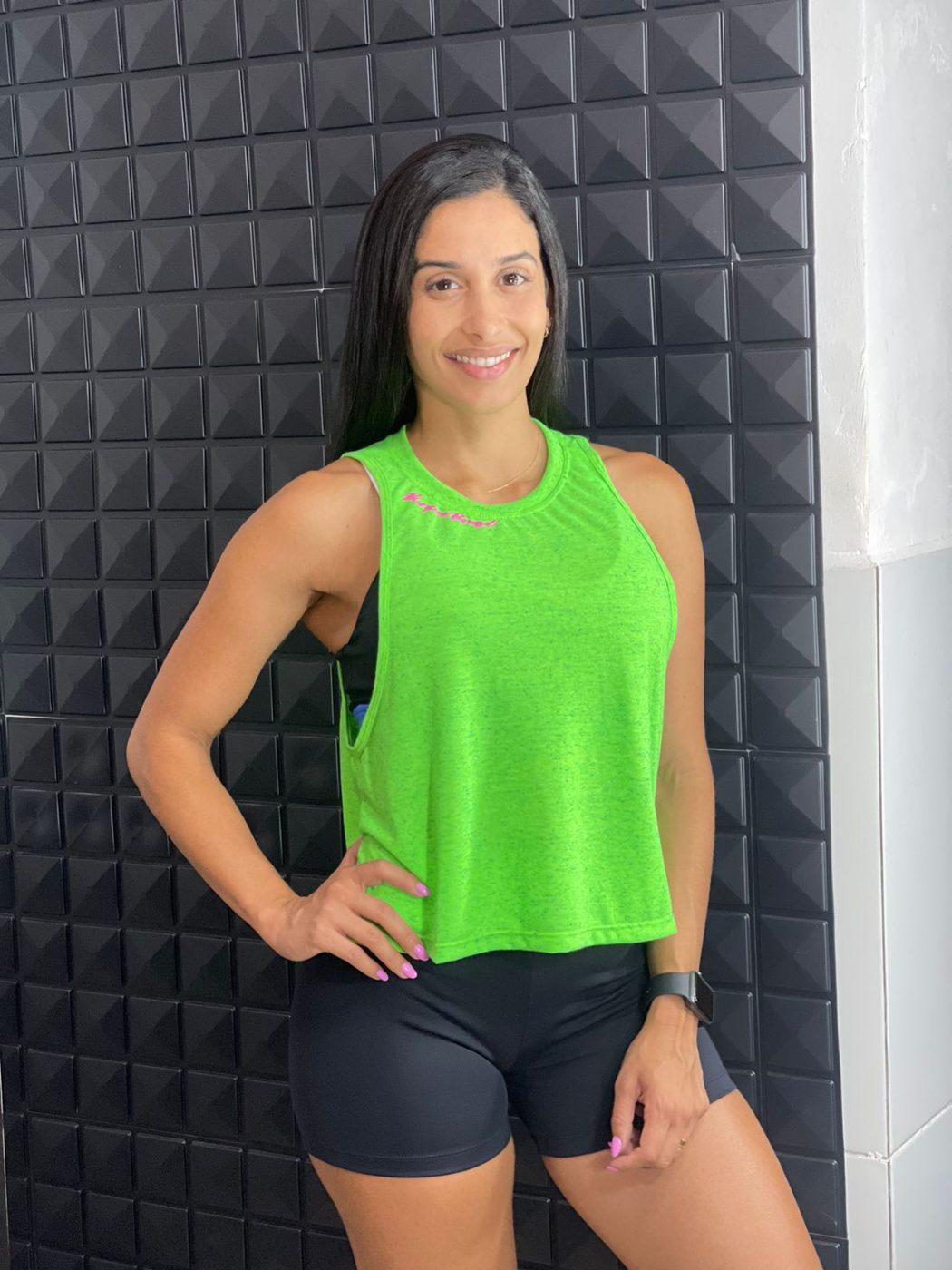 Cava Crop Burpee Brasil - Neon Green