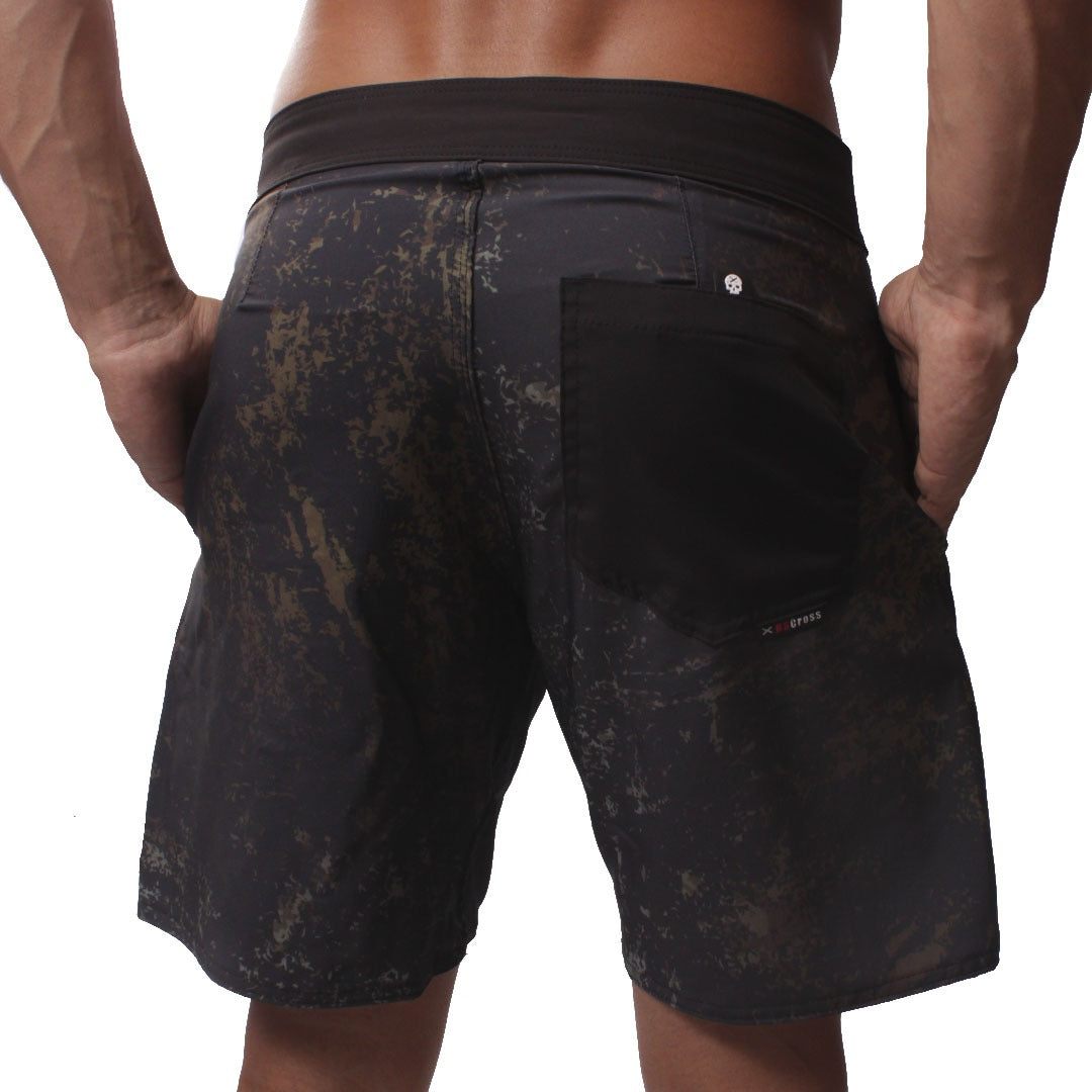 Calção de Treino -BScross Camuflado Dourado