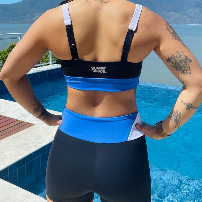 Calção Feminino - Blue White