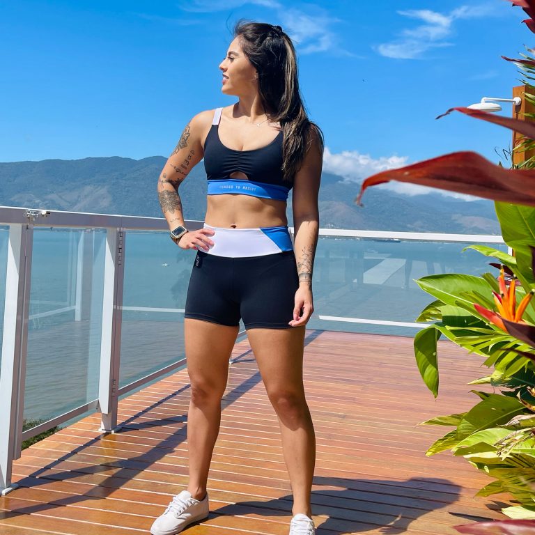 Top Alça Regulável – Blue White