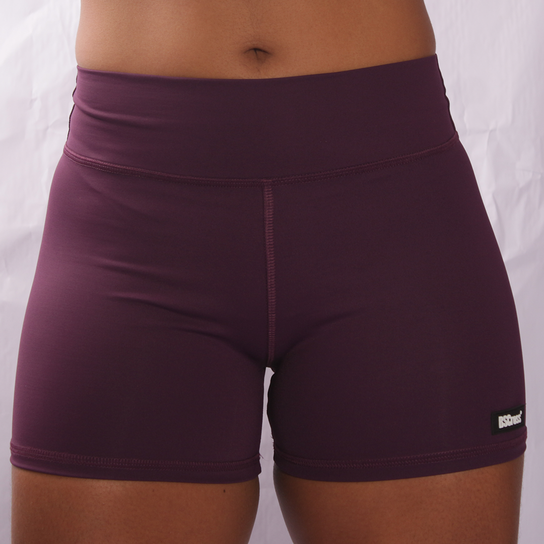 Short Feminino Intermediário Bscross Vinho