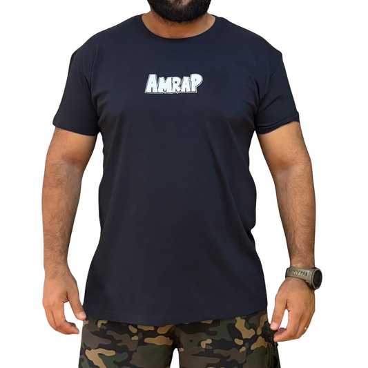 AMRAP T-shirt Masculina Snatch Saiyajin Navy