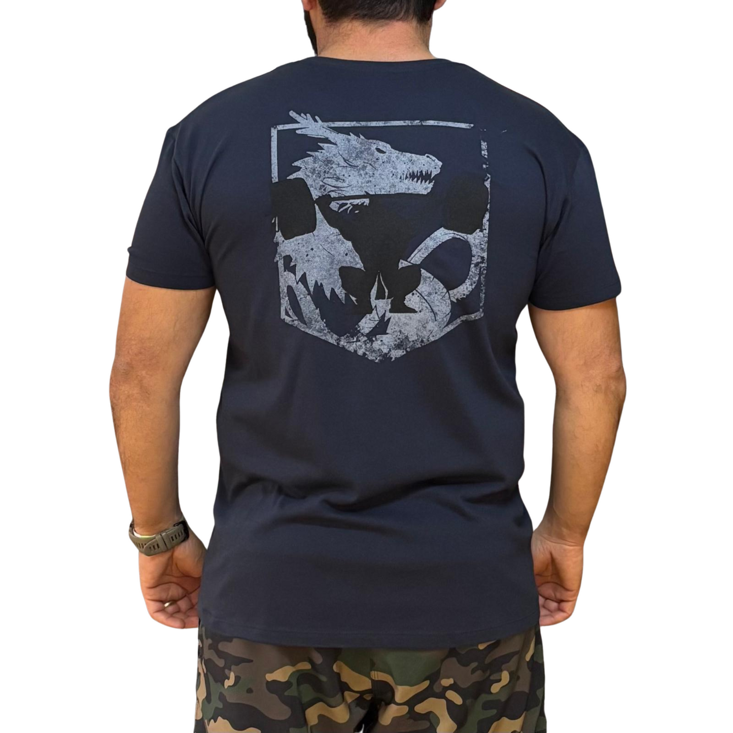 AMRAP T-shirt Masculina Snatch Saiyajin Navy