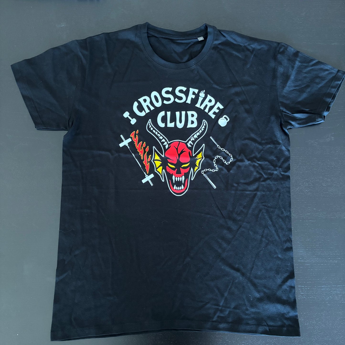 AMRAP T-shirt Masculina Crossfire Preta