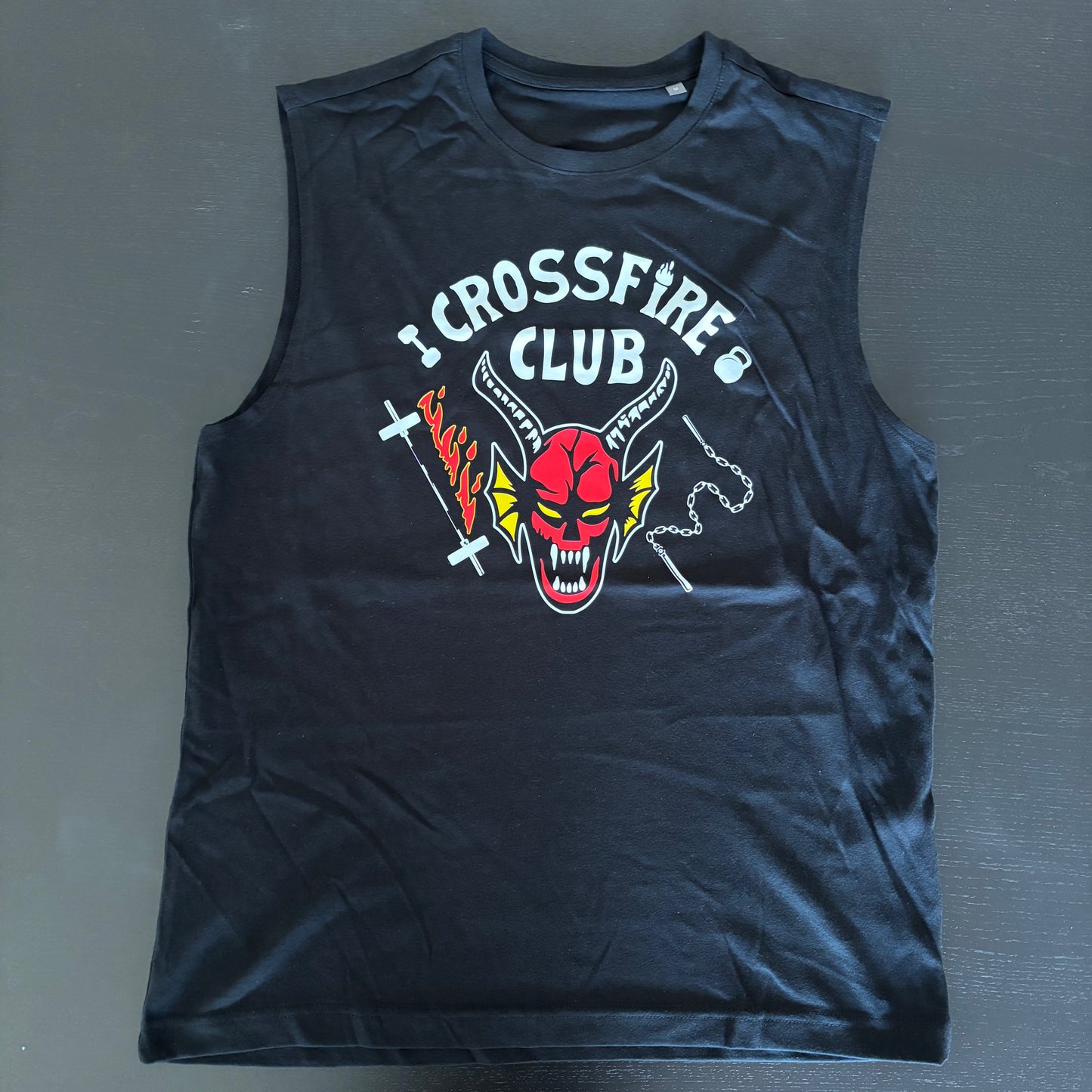 AMRAP T-shirt Masculina Crossfire Cava Preta