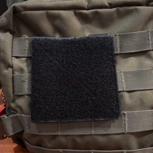 Patch Gancho de Velcro Preto