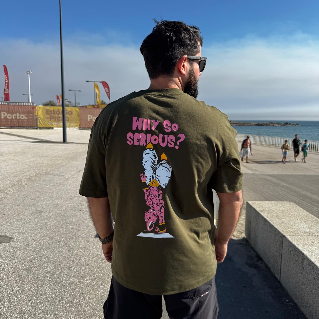AMRAP T-shirt Oversize Masculina Kid Boo Verde