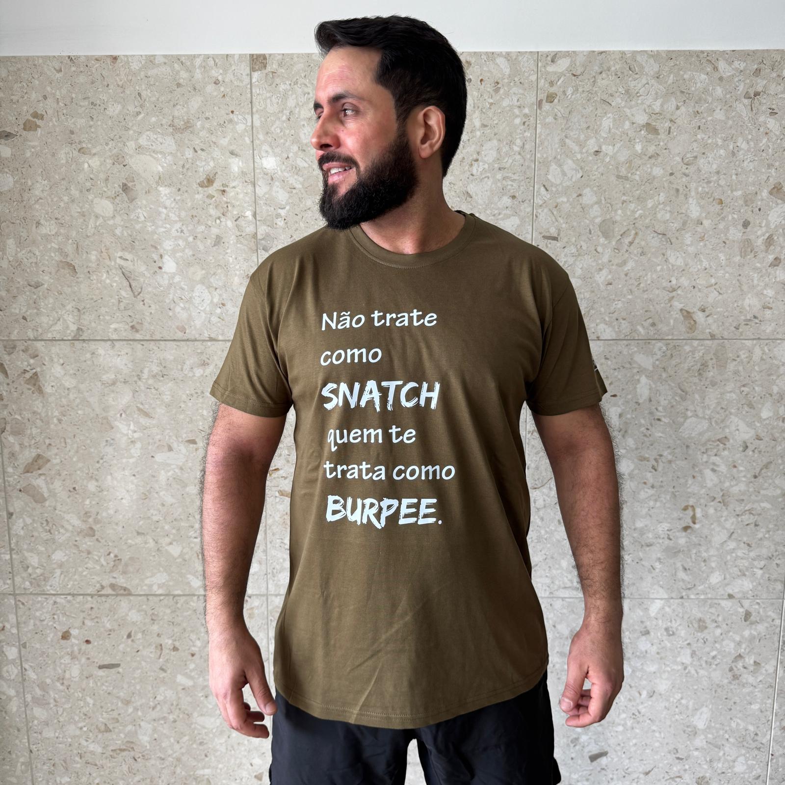 AMRAP T-Shirt Masculina Snatch x Burpee PT