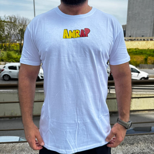 AMRAP T-shirt Masculina Vegeta Branca