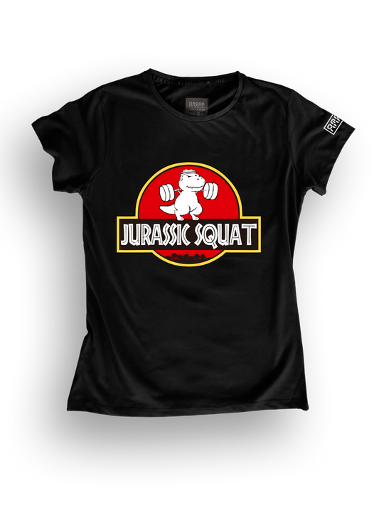 AMRAP T-Shirt Feminina Jurassic Squat